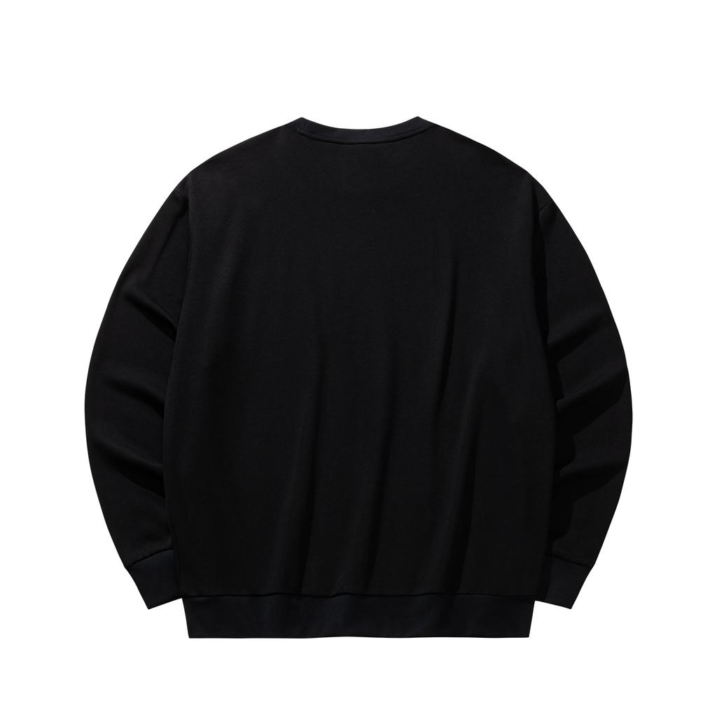 Anta Comfortable Simple Pullover Sweatshirt Men Tops 952548718S-4