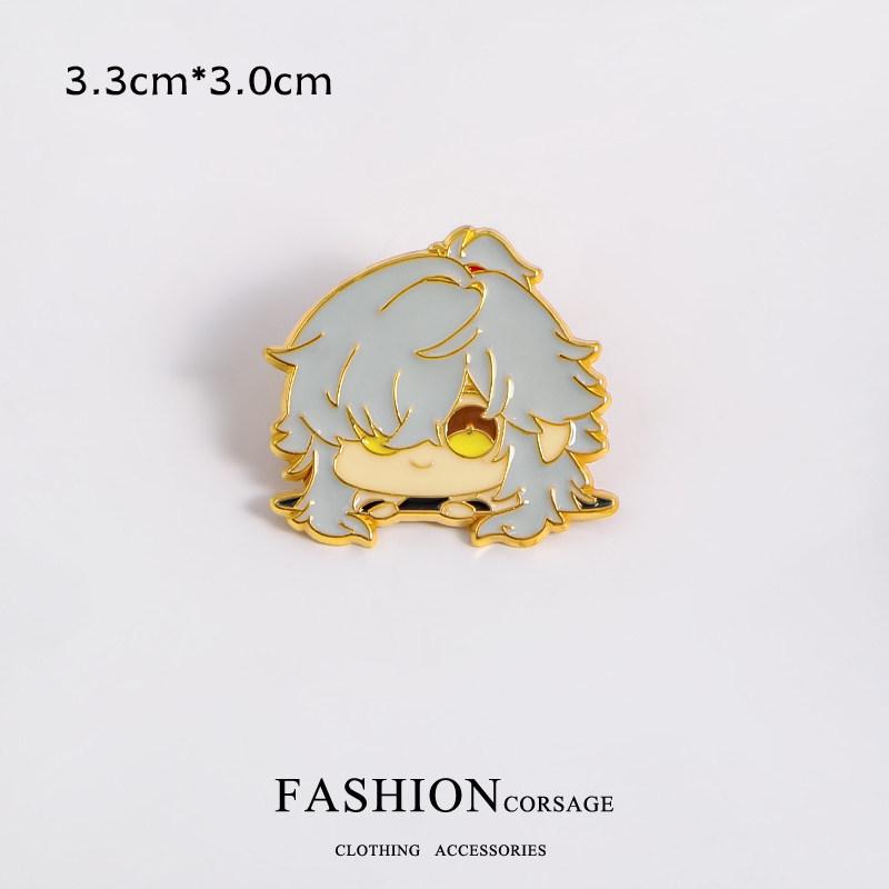 Super Value Cute Cartoon Brooches: Multiple Styles & Student Reward Badges in Clearance