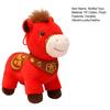 Horse Plush Doll Horse Brings Wealth Festival Zodiac Souvenir with PP Cotton Filling 2026 Chinese New Year Decor