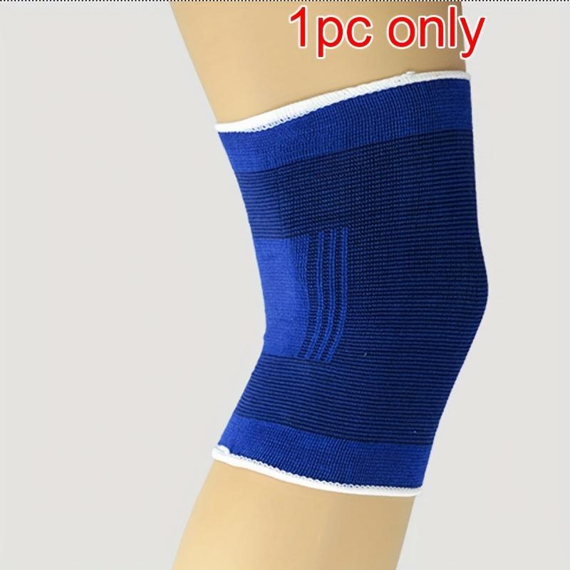 

1Pc Knitted breathable knee Support Brace , Best knee Compression Support Brace for Football one size-1pc only синій