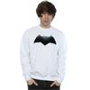 DC Comics Mens Justice League Movie Batman Emblem Sweatshirt