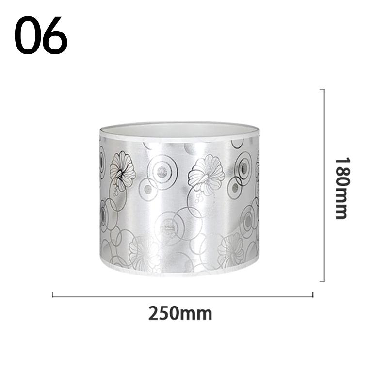 Living Room Lamp Shade BedroomFabric Lampshade Floor Lamp Chandelier E27 Tabletop Desktop Light Shade