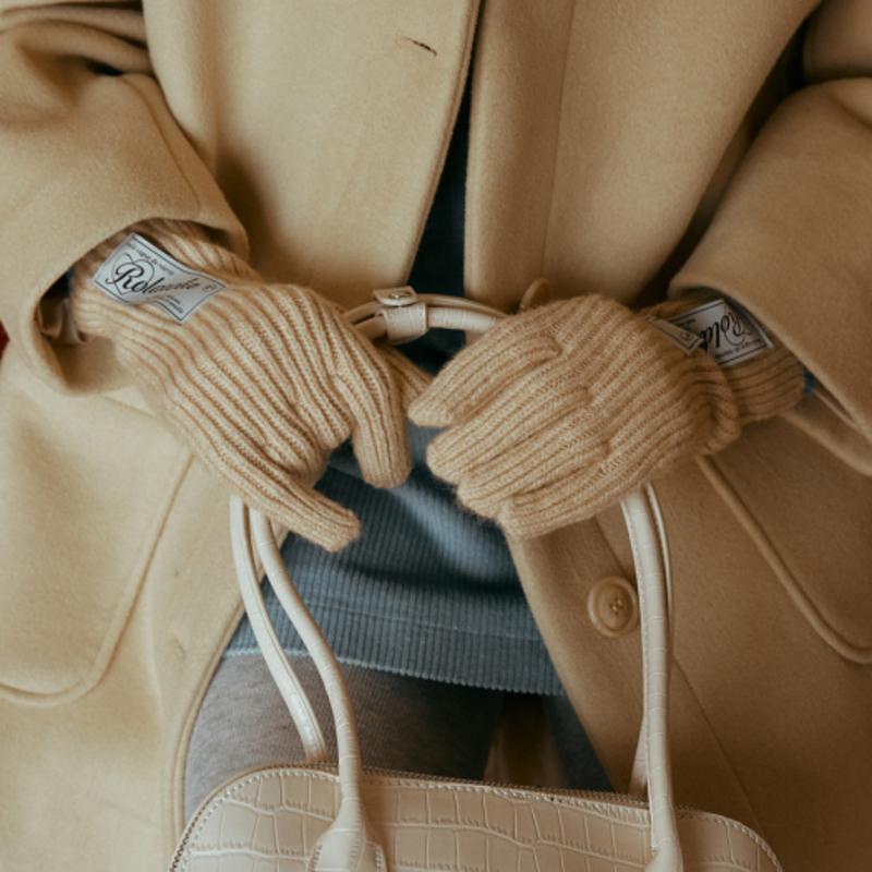 ROLAROLA ROLA GLOVES KNIT BEIGE