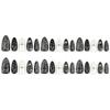 Gilt Silver 3D Glue Cat-eye Diamond Wearable Manicure Manicure Removable Nail Pieces