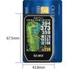 Shot Navi Granz BK Golf GPS with Touch Large Made in Equipped with the Latest GPS Michibiki L1S Competition Elevation Difference Panel, Text,