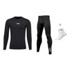 Li Ning Fitness Set Men's Black+Black YUDV013-1+YULV025-1