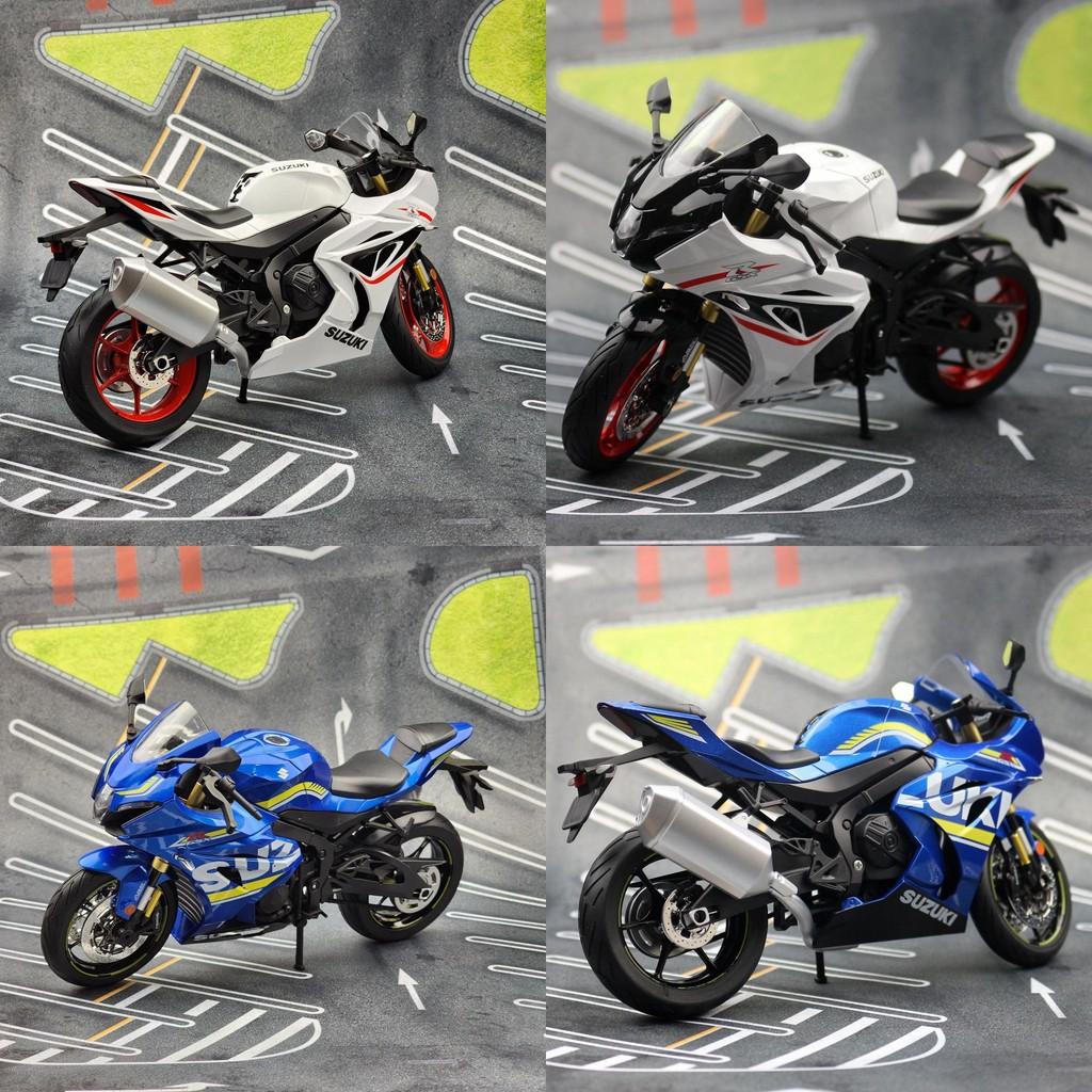 Simulation Suzuki Alloy Gsx Motorcycle Model Car Toy With Function Lighting