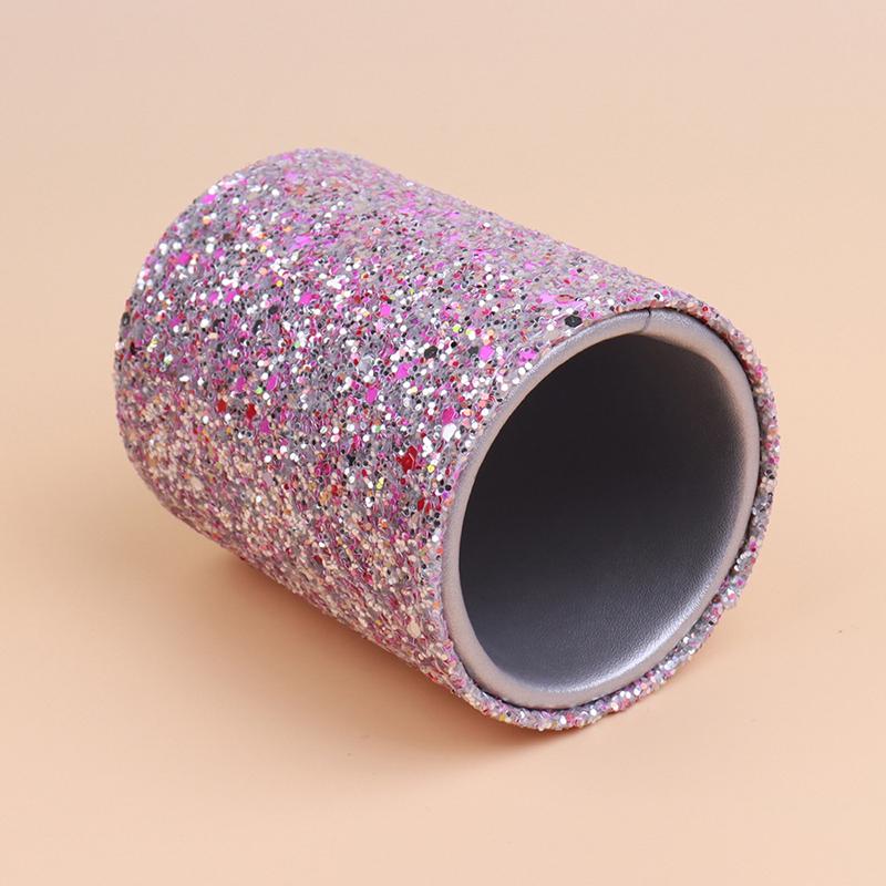 Women Makeup Brush Bucket Cosmetic Storage Box Pencil Vase Comb Container