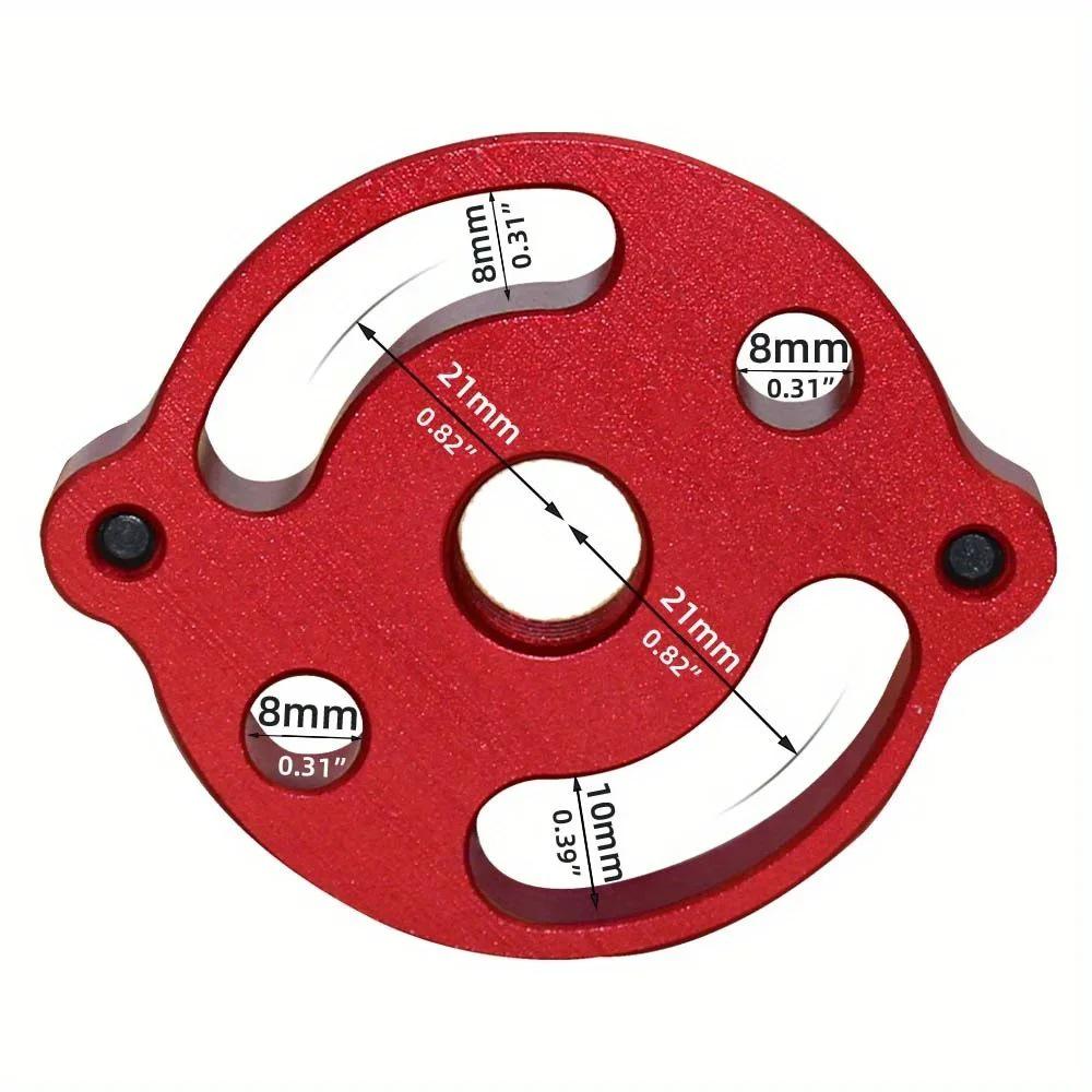 Aluminum Alloy Woodworking Dowel Center and Vertical Drilling Tool (3-10mm)