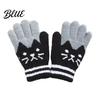 Toddler Knit Gloves Cozy Thick Pair Kids Lining 1 with Velvet Winter Gloves Lined Mittens