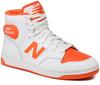 Sneakers New Balance BB480 High White/poppy