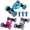 Rc Drift Car With Music Led Lights 2.4g Gesture Radio Remote Control Spray Stunt Car 360° Rotating Climbing Car Toys Gift