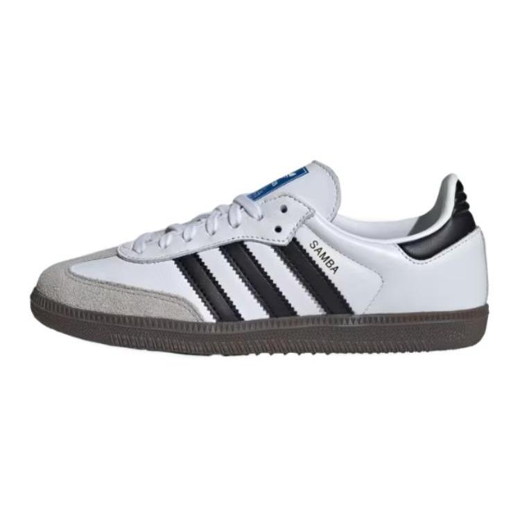 (GS) adidas Samba OG J White Black Gum Kids IE3675 EU 35⅔