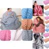 Luxurious Chunky Knitted Blanket With Soft Merino Wool For Cozy Winter Nights