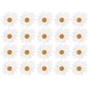 20pcs Daisy Flower Patch Decorative Clothing Sticker DIY Appliques IronOn Garment Accessory