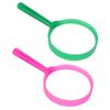 Mini Handheld Magnifier with Plastic Handle Portable Reading Magnifying Loupe for Students Children