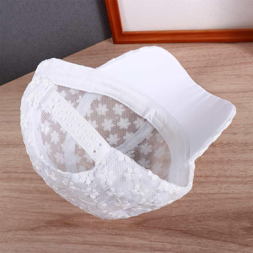 Breathable Casual Hip Hop Korean Outdoor Girls Lace Mesh Hat Flower Baseball Cap Visors Cap
