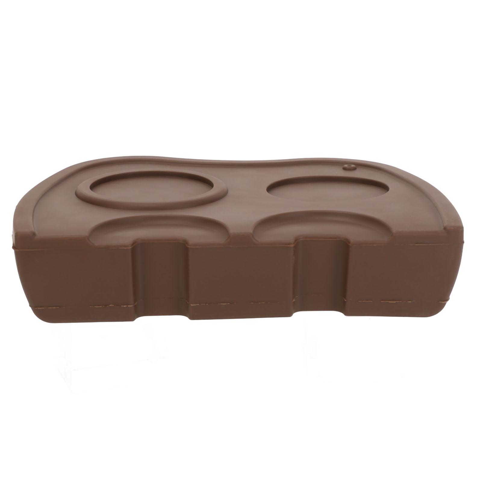 

Tampering Corner Mat Silicone Tamping Pad Coffee Tamper Mat Double Heads for Kitchen Pub Coffee Accessories кофейный