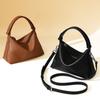 Genuine Leather Underarm Bag Personalized Bag Fashion Simple Style Commuting Shoulder Bag