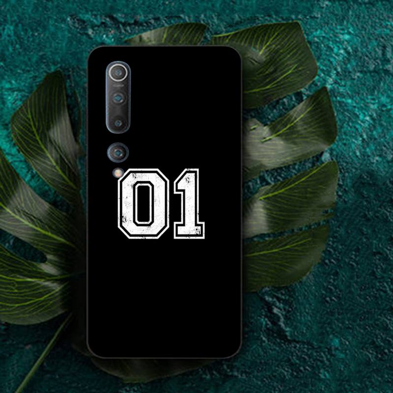 MaiYaCa Husă de Telefon Personalizată Fotbal Număr Norocos pentru Redmi Note 8 7 9 4 6 pro max T X 5A 3 10 lite pro