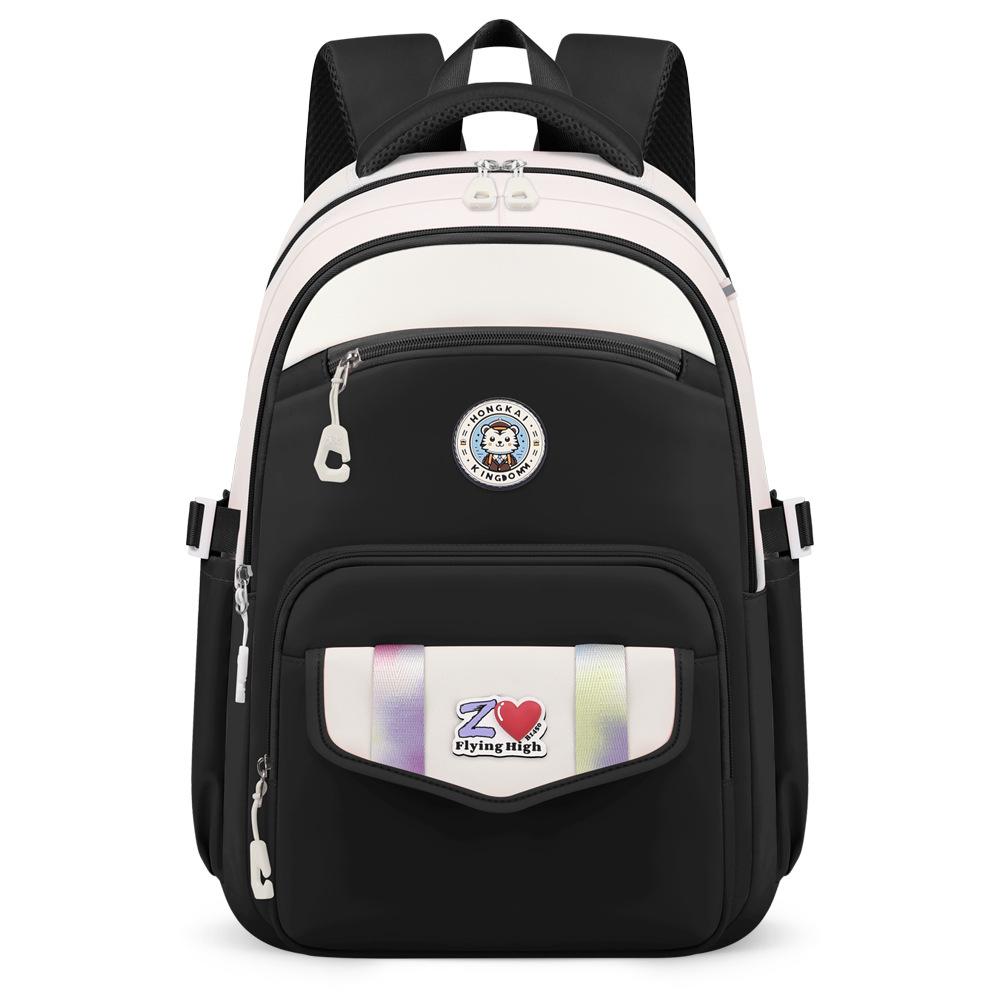 School Bag For Teenagers Unisex Backpack Multifunctional Travel Bag Large Capacity Lightweight Spine-Protecting Elementary School Student School Bag