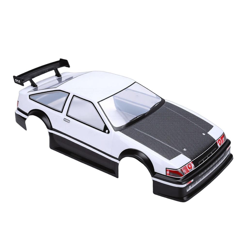 RC Car Body Shell 1 10 Scale Universal Painted Precut Modification 26cm Wheelbase Fit for AE86 Racing Car