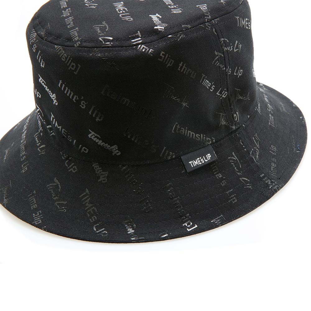 Taimseullib Logo Play Reversible Bucket Hat Black_Tkc07301
