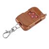 433MHz 1~4 Channel RF Mahogany Wireless Remote Control Transmitter 4 Buttons