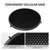 9 Inch Reflector Diffuser Bowens Mount Photography Lamp Shape Dish with 60 degrees Honeycomb Grid & White Soft Cloth