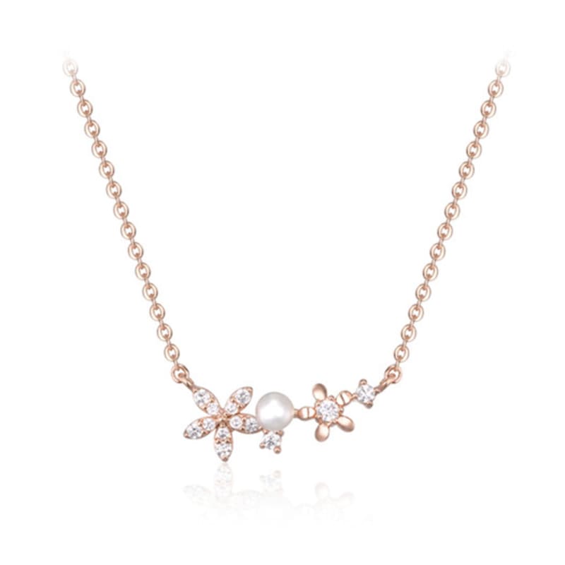 ELLE Jewelry Flower Necklace ELBRNN231