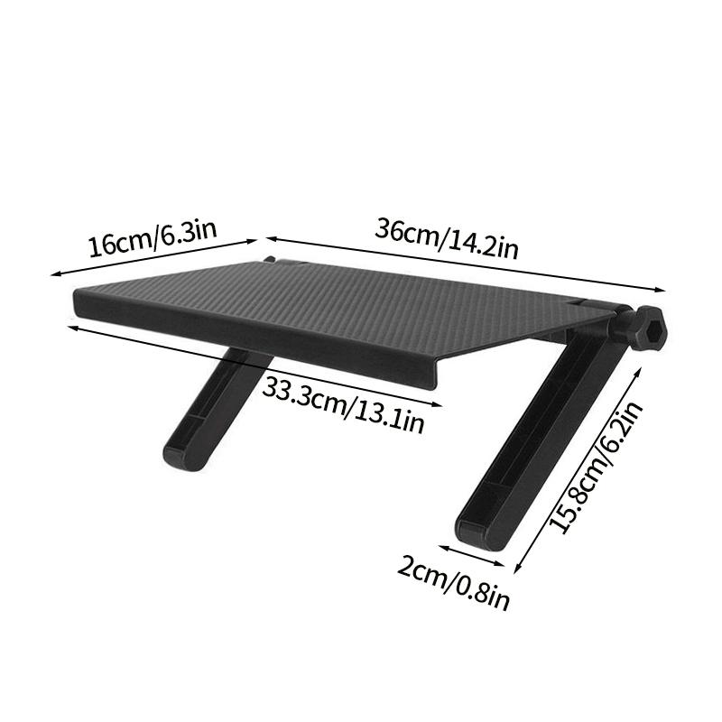 TV Screen Top Storage Shelf Adjustable Monitor Storage Rack Computer Desktop Display Stand TV Router Storage Rack Home Organizer