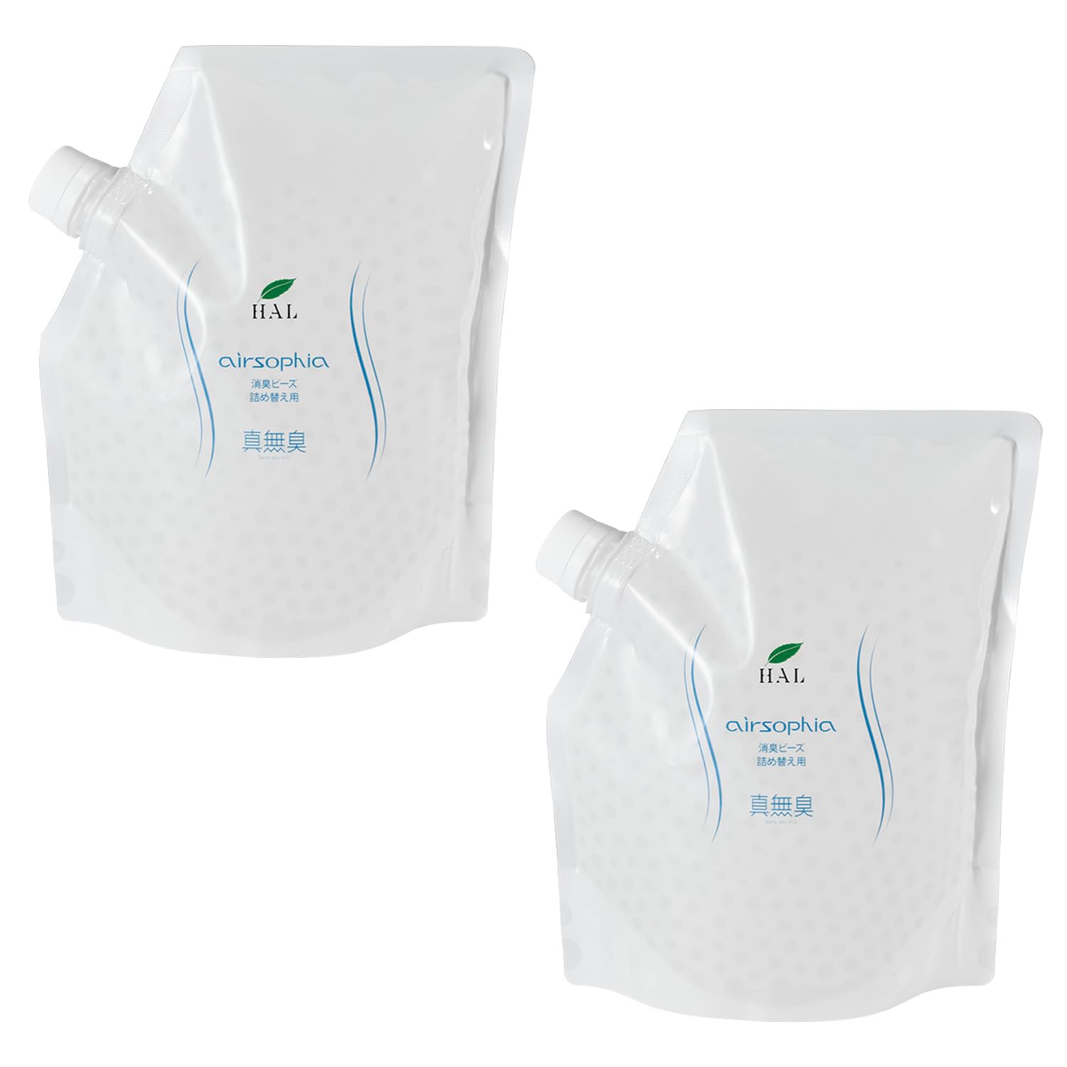 

Hal Industries Air Sophia Deodorizing Beads, Large Capacity Refill 1kg (2 Packs), Unscented, Bead Type, Odor Eliminator, for Pet Odors, Toilets, Shoe
