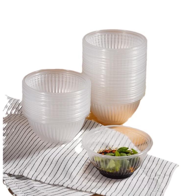 

OIMG Disposable Thickened Plastic Snack and Sauce Bowls