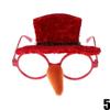 Creative Christmas Ornaments Items Party Glasses Frame Decoration DIY New Year Xmas Party Supplies Pendant Funny Gift
