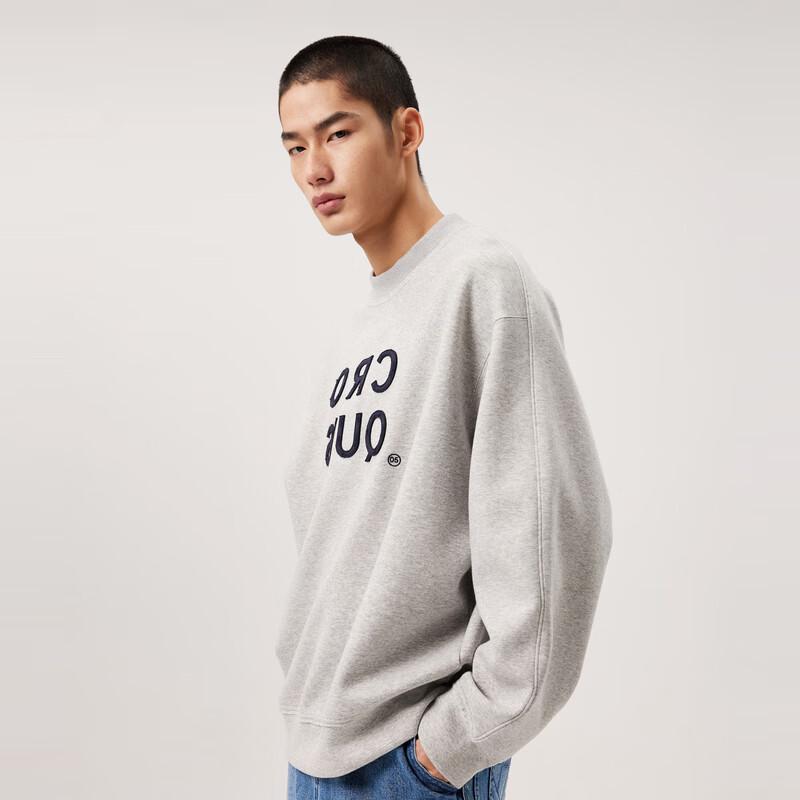 CROQUIS Men's 2024 Spring Casual Pullover Sweatshirt