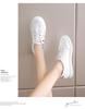 Spring/Summer Women's Korean Style Leather Flats - Versatile, Comfortable, Non-Slip, Breathable, White Casual Shoes