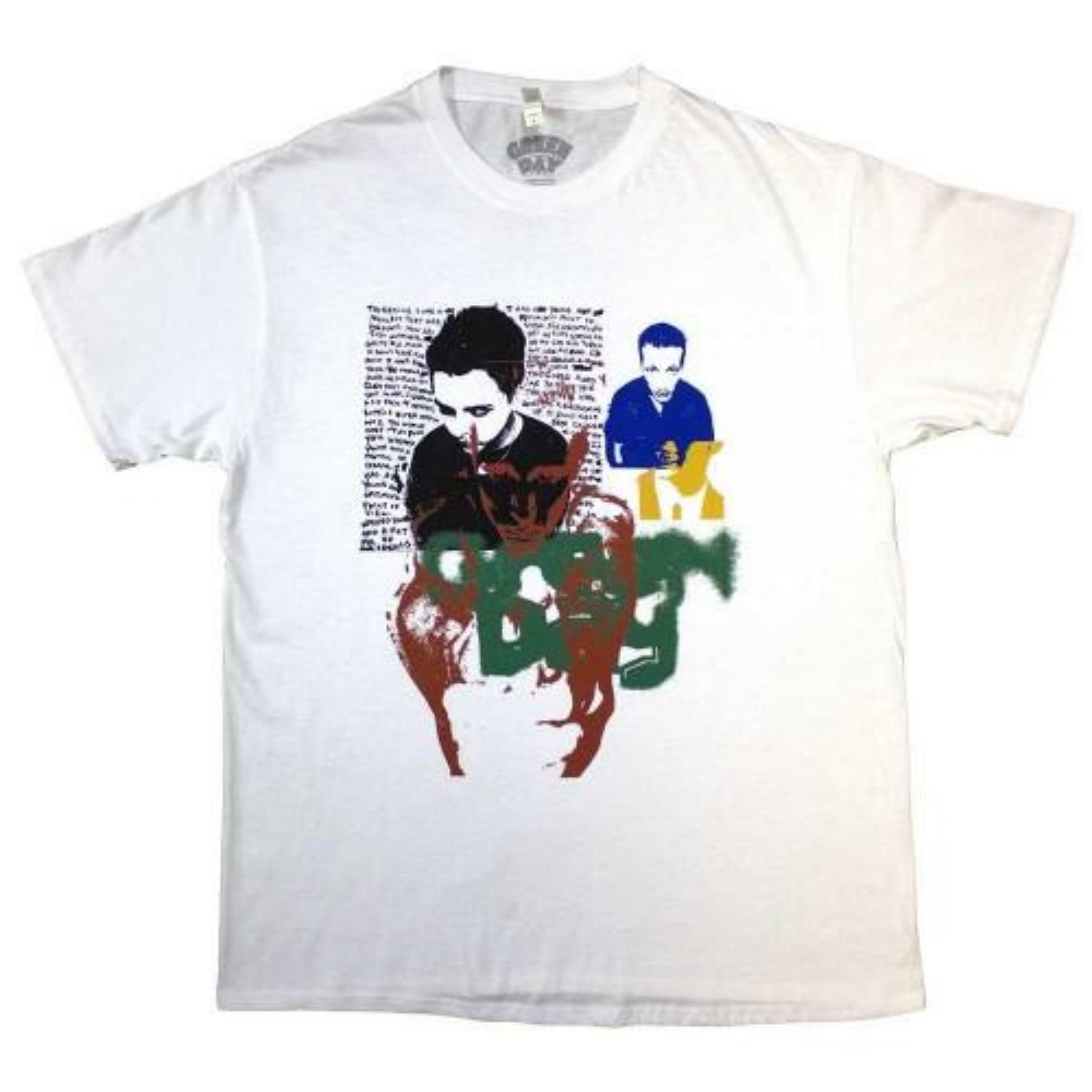 Green Day Unisex Adult Spray Paint T-Shirt XXXXL