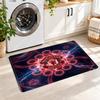 Flannel Kitchen Mat Manchester United Soft Area Rug Non Slip Floor Carpet Home Decoration