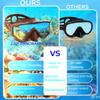 Diving Mask 180 degree view  Adjustable headband Fully dry Diving goggles snorkel set High-quality silicone with camera holder Unisex
