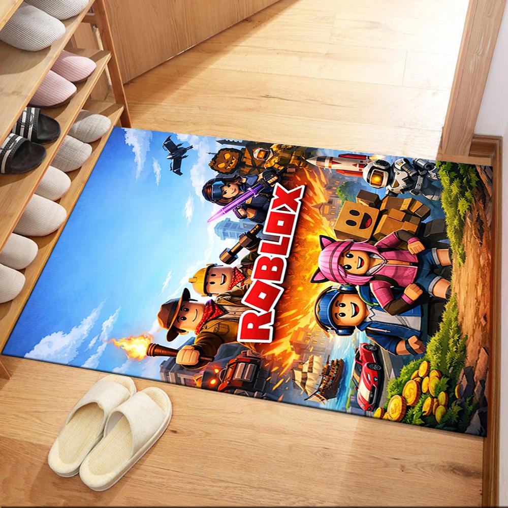 Rolling Blocks Adventure Square Rugs Are a Great Choice for Living Rooms, Bedrooms, Home Décor, and As Gifts.