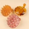 Anti-static Hair Comb Massage Tool Stomach Scalp Brush Resin Massage Meridian Brush  Head Massage
