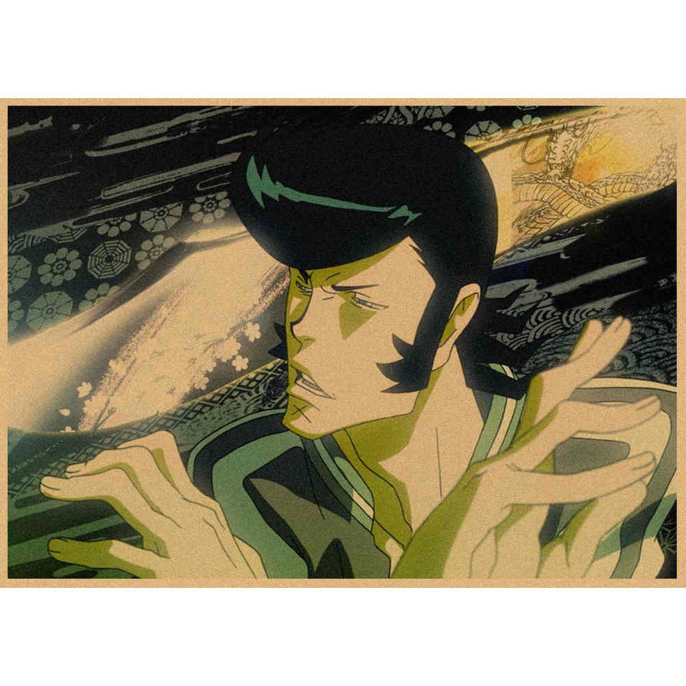Space Dandy Retro Japanese Anime Kraft Paper Poster - Decorative Mural Painting