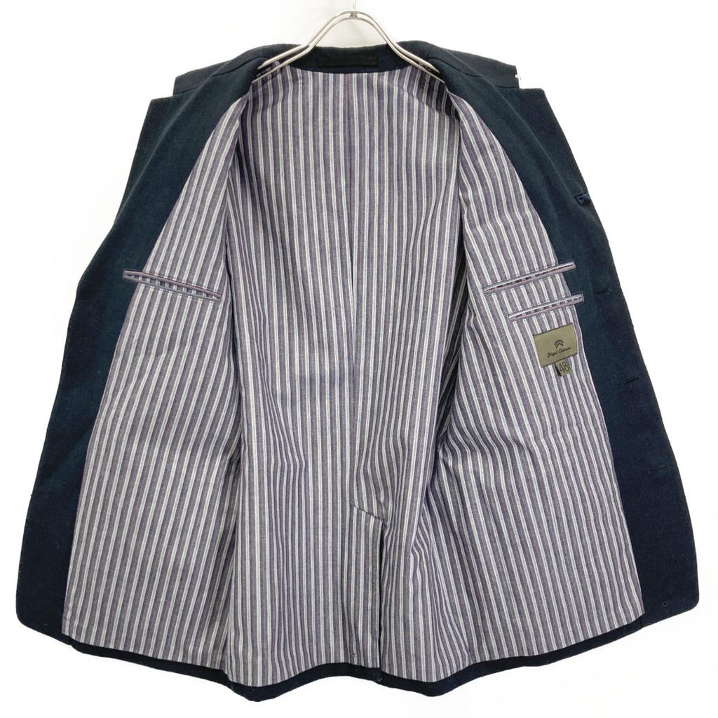 NIGEL CABOURN 21AW New Tenjin Jacket/Pants Set Suit Setup 48 NavyUsed