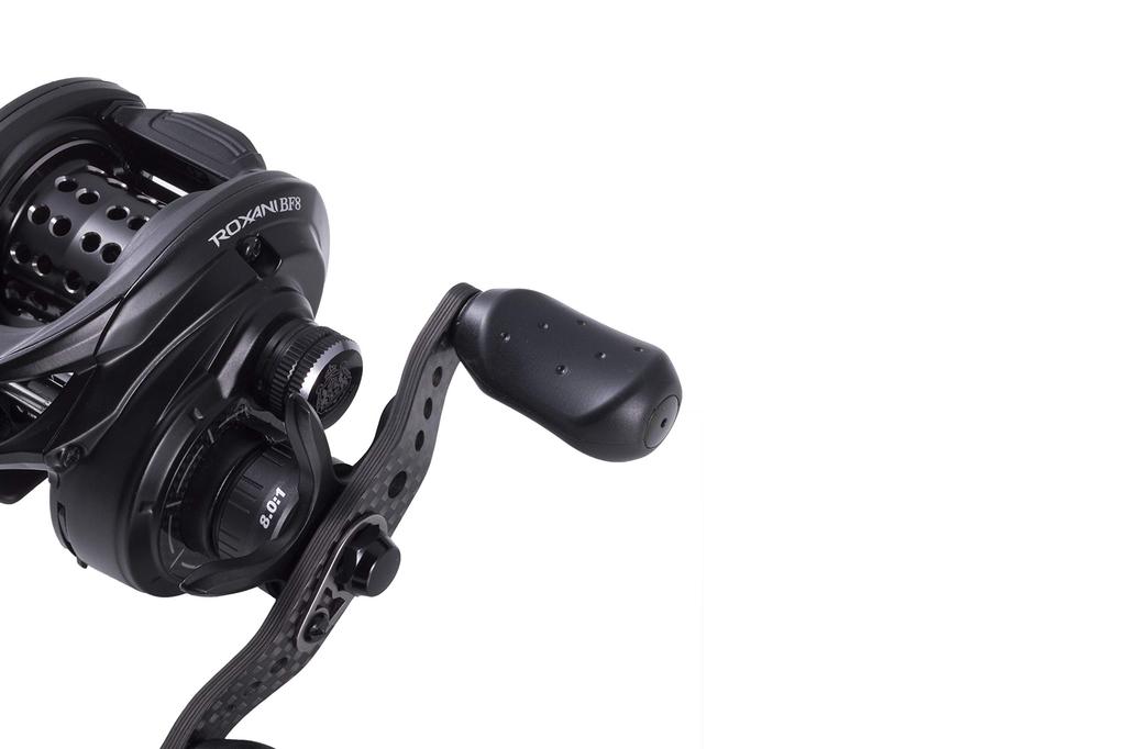 AbuGarcia ROXANI Reel with Super High Carbon and Bait Finesse Spool for Saltwater Fishing BF8-L (Roxani) Left-Handed Gear, Handle,