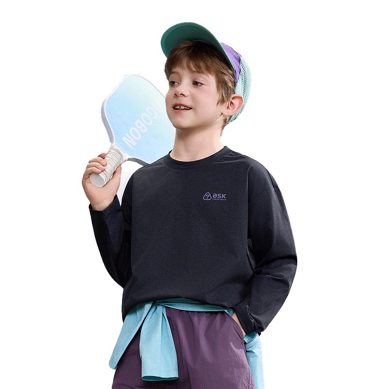 ASK JUNIOR Boys Long Sleeve Performance T-Shirt 170