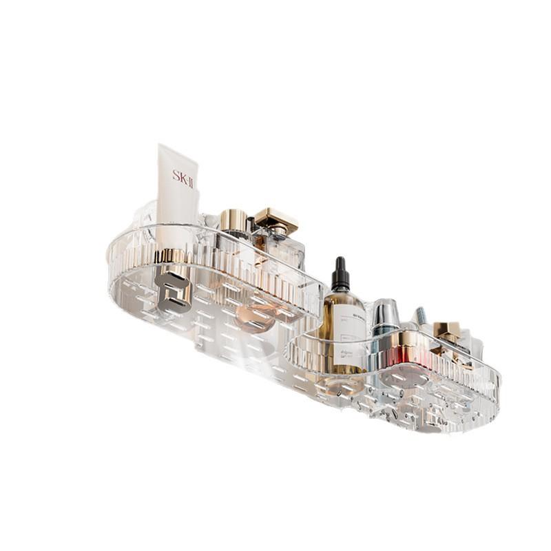 Washing Basin Suction Cup Non Perforated Faucet Storage Rack