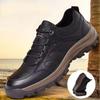Men's Shoes New Casual Shoes Outdoor Comfortable Thick Sole Lightweight Anti Slip Wear-resistant Hiking Shoes