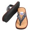 Japanese Zori Sandals Lightweight Made In Japan Insole Bamboo Pattern Momiji Size LL