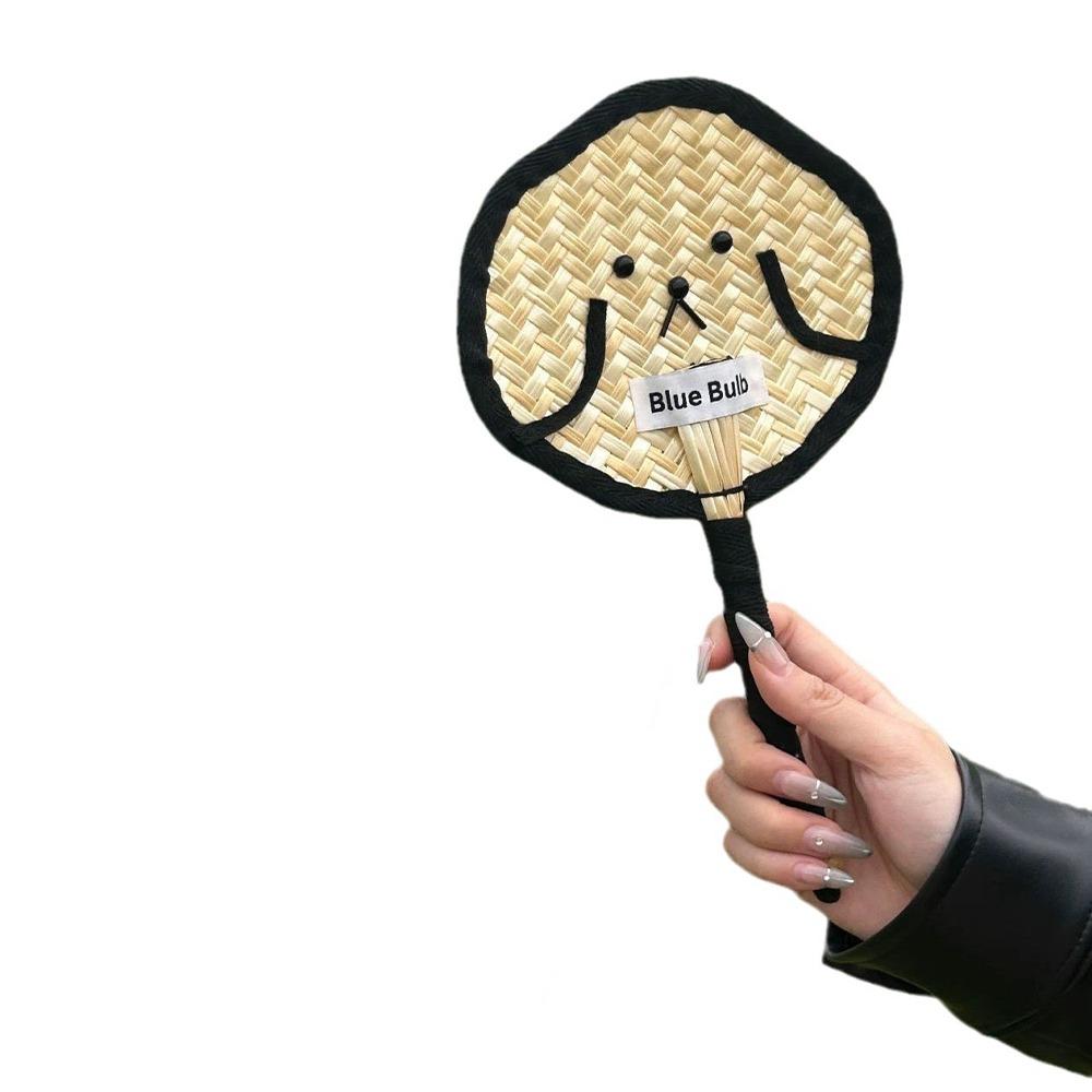 

Handmade Bamboo Weaving Fan Dog/Cat Shaped Decorative Craft Fan Home Decor Butterfly Fan Girl Dog