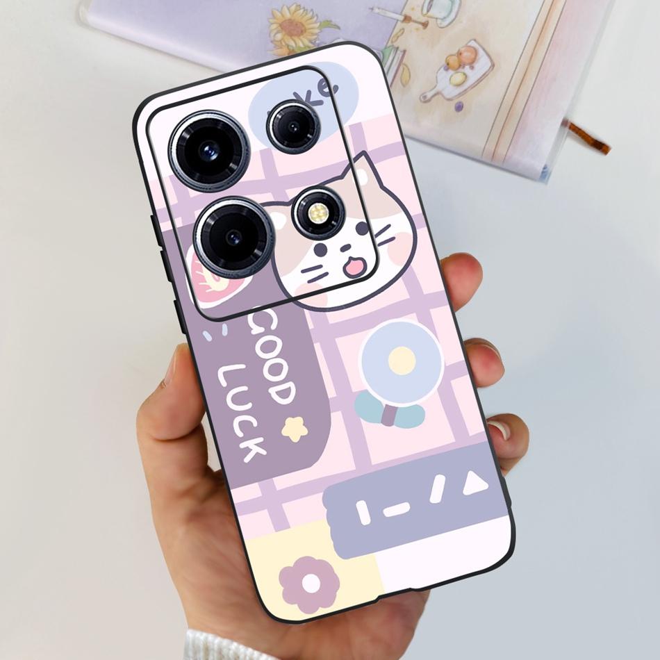 For Infinix Note 30 VIP 2023 Case X6710 Fashion Elegant Painted Soft Silicon TPU Phone Back Cover For Infinix Note30 VIP 30VIP